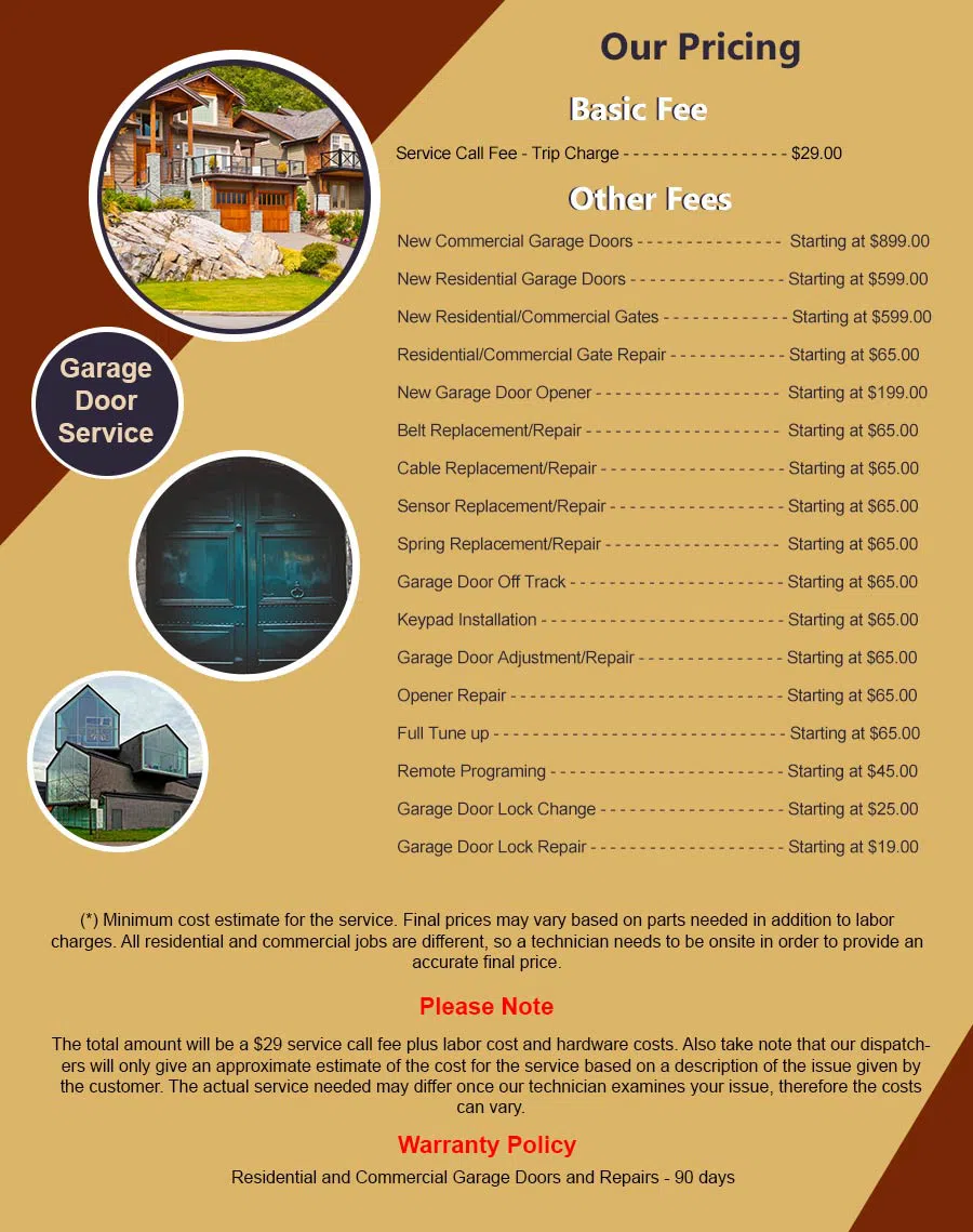 5 Star Garage Doors North Hollywood, CA 818-309-2293